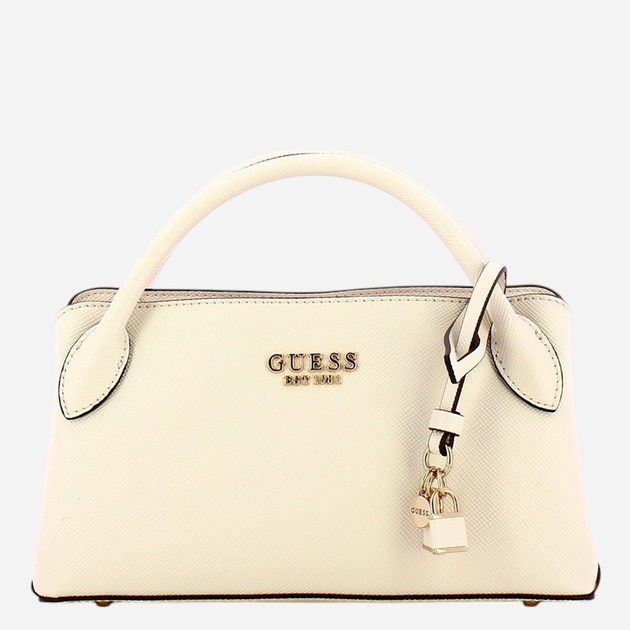 Сумка жіноча зі штучної шкіри середня Guess Fedana HWZG9643050-OFF Біла (800070335005) - зображення 1