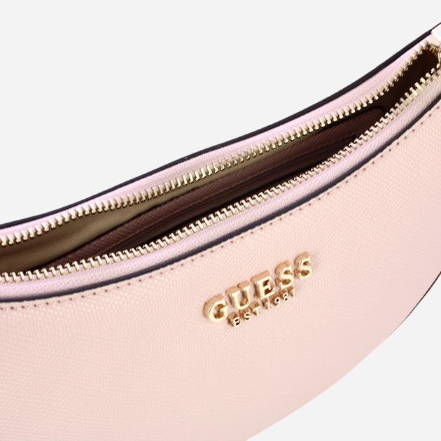 Сумка жіноча маленька Guess Fedana HWZG9643720-LTR Світло-рожева (800070335010) - зображення 4