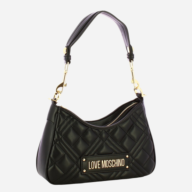 Сумка жіноча середня Love Moschino JC4152PP1MLA0000 Чорна (800070339045) - зображення 3