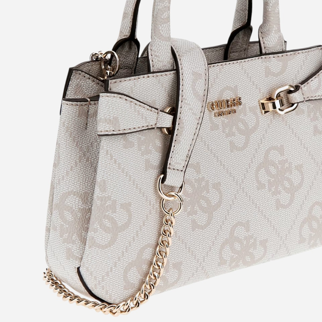 Сумка жіноча маленька Guess Lorelei HWOS9639760-BNN Молочна (800070334971) - зображення 4