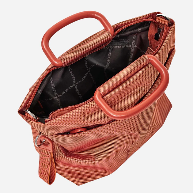 Torba damska duża Mandarina Duck P10QMT41-A38 Pomarańczowa - obraz 4