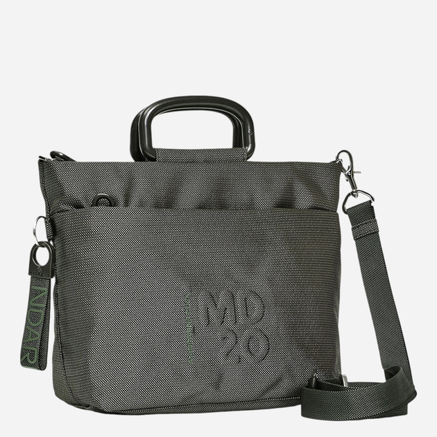 Torba damska duża Mandarina Duck P10QMT41-A44 Szaro-zielona - obraz 3