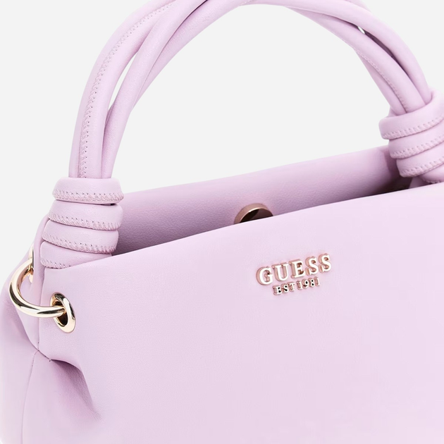 Сумка жіноча маленька Guess Sansa HWNG8476110-ORC Світло-рожева (800070334964) - зображення 3