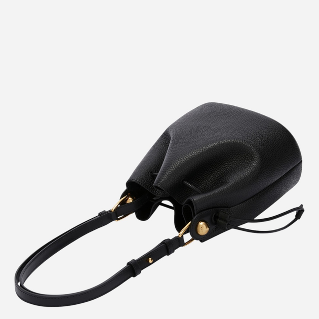Сумка жіноча з натуральної шкіри маленька Furla Sfera WB01514BX0176O60001002 Чорна (800070339932) - зображення 5