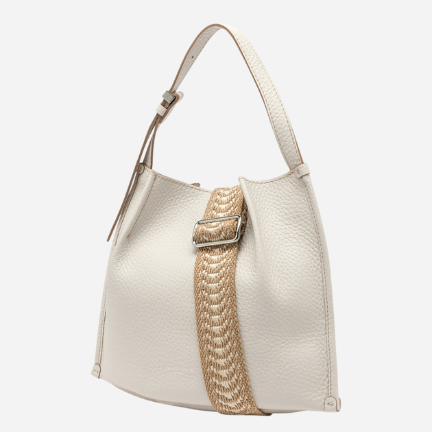 Zestaw (torebka shopper + kosmetyczka) damski skórzany Gianni Chiarini Dory BS-11636-RNGDBL-NAETN-13347 Beżowy - obraz 4