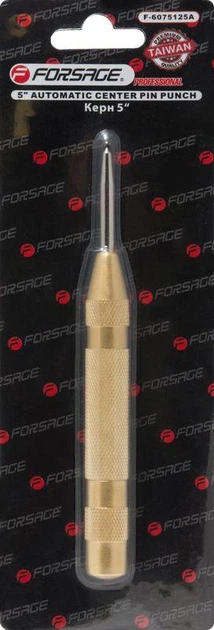 Кернер автоматичний 5х125мм Forsage F-6075125A - Фото 2 Кернер автоматичний 5х125мм Forsage F-6075125A - зображення 2