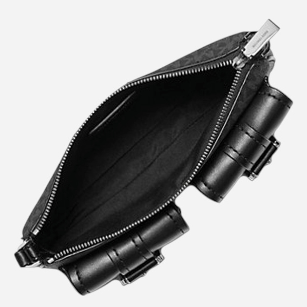 Torebka bagietka damska mini Michael Kors Zoey 32S5SZCU1V-001 Czarna - obraz 4