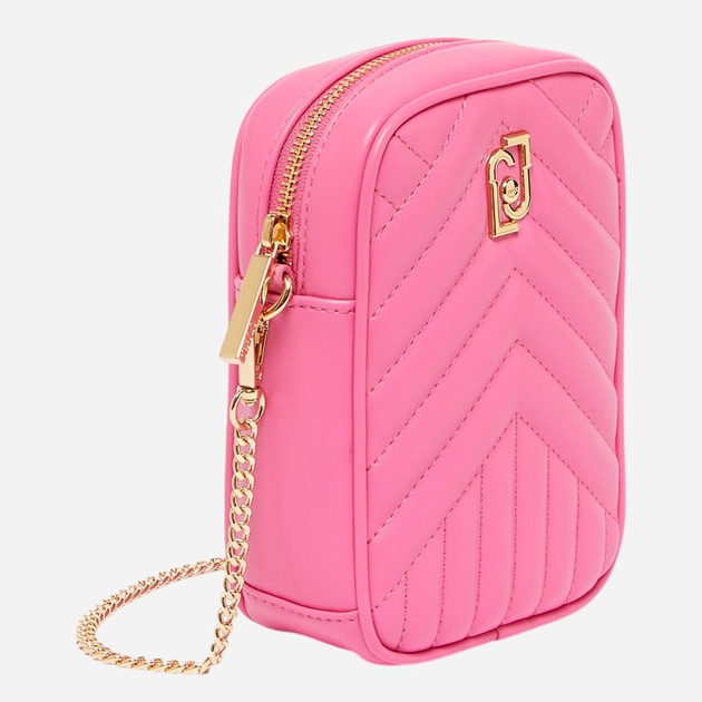 Сумка крос-боді через плече жіноча маленька Liu Jo AA3226E0426-72627 Рожева (800070301328) - зображення 2