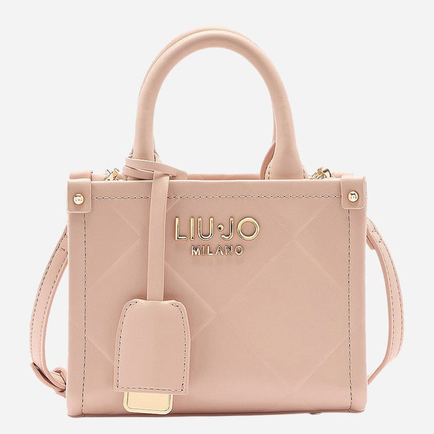 Сумка крос-боді через плече жіноча маленька Liu Jo AA5102E0778-00178 Світло-рожева (800070335702) - зображення 1