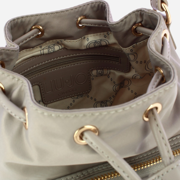 Zestaw (torebka crossbody + portfel) damski Liu Jo AA5182T4559-81110 Szary - obraz 5
