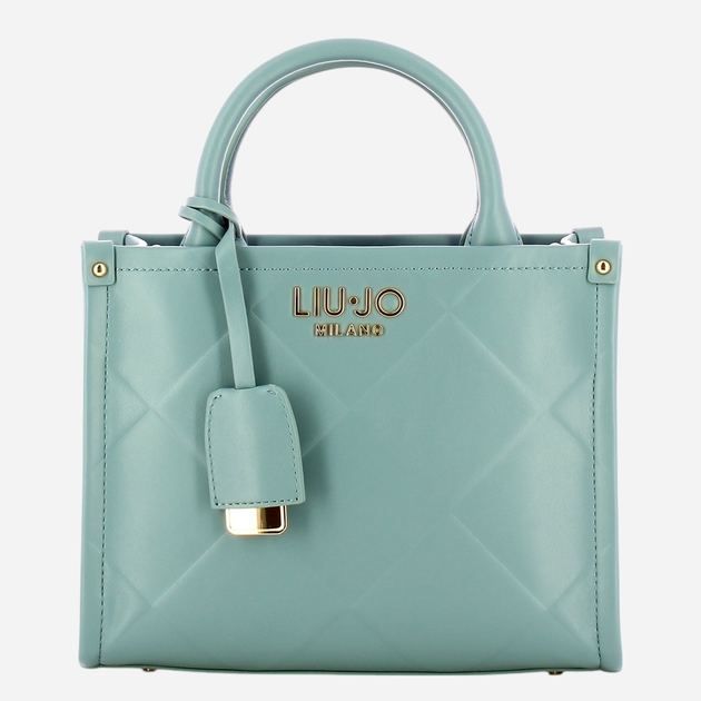 Сумка крос-боді через плече жіноча середня Liu Jo AA5192E0778-64018 Бірюзова (800070335814) - зображення 4