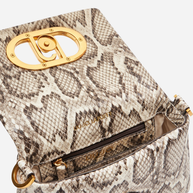 Torebka crossbody damska mini Liu Jo AA5269E0019-03R14 Szara - obraz 4