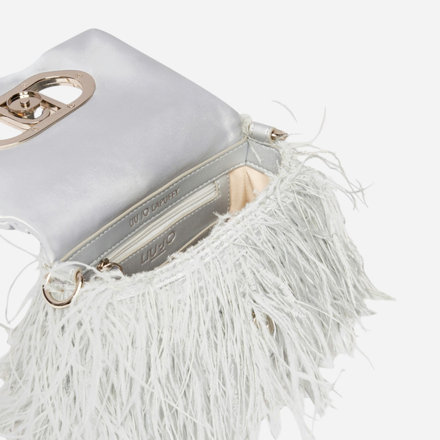 Torebka crossbody damska mini Liu Jo AA5269P0347-00120 Błękitno-srebrna - obraz 5