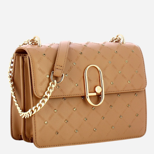 Torebka crossbody damska mini Liu Jo AF3426E0059-71038 Brązowa - obraz 3