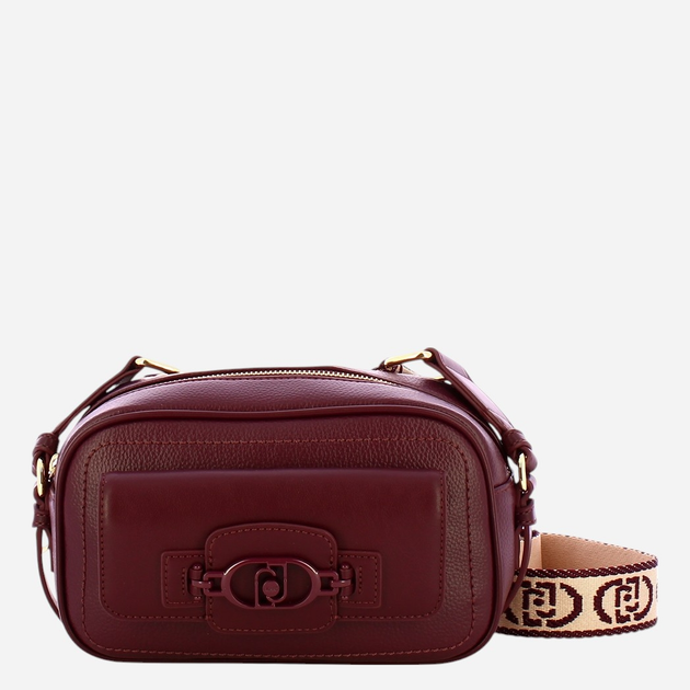Torebka crossbody damska mini Liu Jo AF4033E0031-00136 Bordowa - obraz 1
