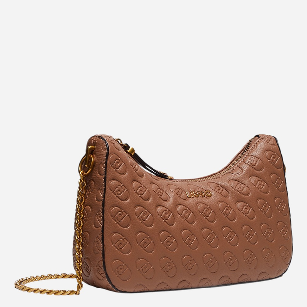 Torebka crossbody damska mała Liu Jo AF4056E0778-X0534 Brązowa - obraz 3