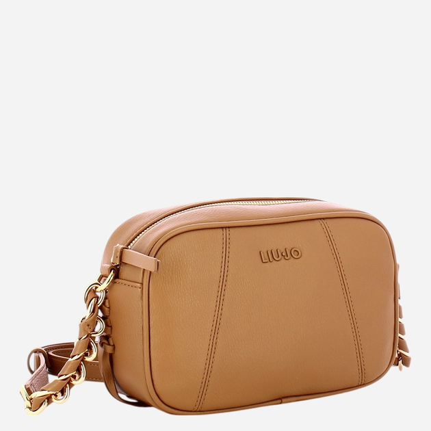 Torebka crossbody damska mini Liu Jo AF4146E0037-S3138 Brązowa - obraz 3