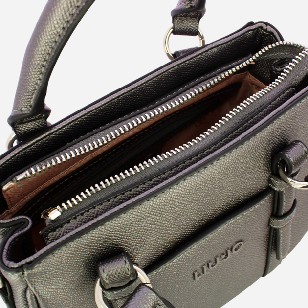 Torebka crossbody damska mini Liu Jo AF4155E0087-04020 Szara - obraz 5