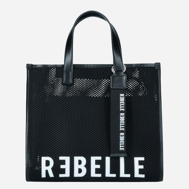 Torebka shopper damska mała Rebelle Electra REB0196T0018-0001 Czarna - obraz 1