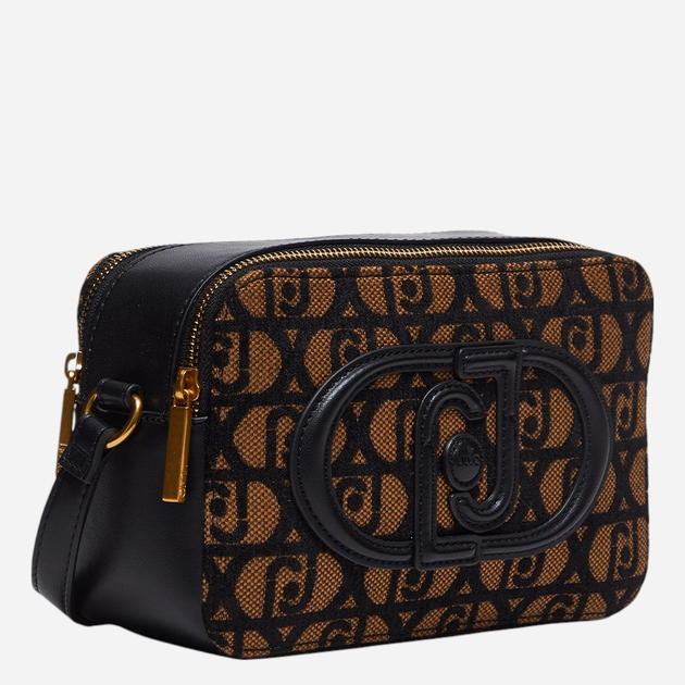 Torebka crossbody damska materiałowa Liu Jo AF4248T6438-N9695 Brązowa - obraz 4