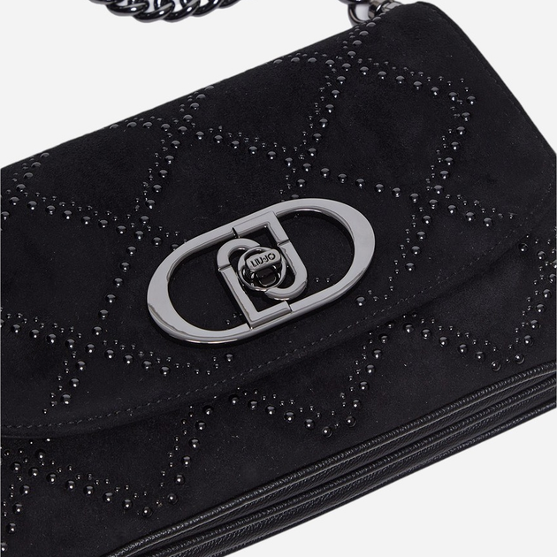 Torebka crossbody damska mini Liu Jo AF4224E0160-22222 Czarna - obraz 7