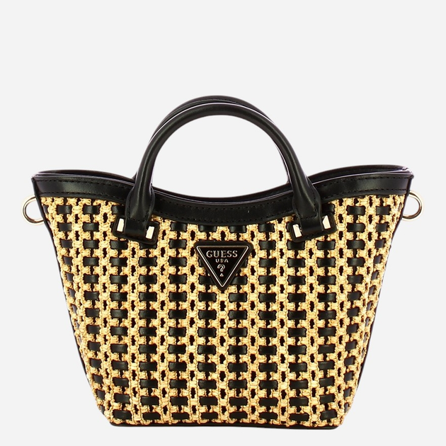 Сумка крос-боді через плече жіноча маленька Guess Atalia HWWG9647750-NTB Чорна (800070334994) - зображення 3