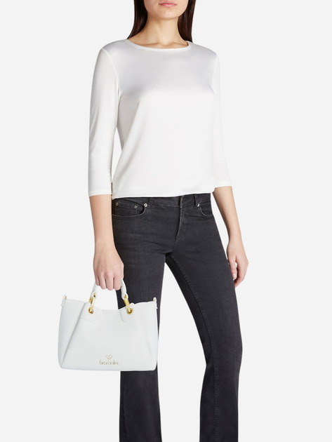 Torebka crossbody damska mała Braccialini Amy B18140-YY-001 Biała - obraz 2