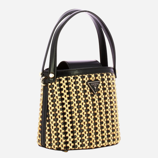 Torebka crossbody damska mini Guess Atalia HWWG9647030-NTB Czarna - obraz 3