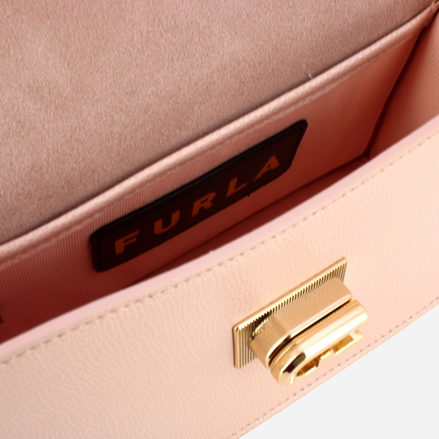 Torebka crossbody damska skórzana Furla BAFKACOARE0000496S1007 Jasnoróżowa - obraz 4