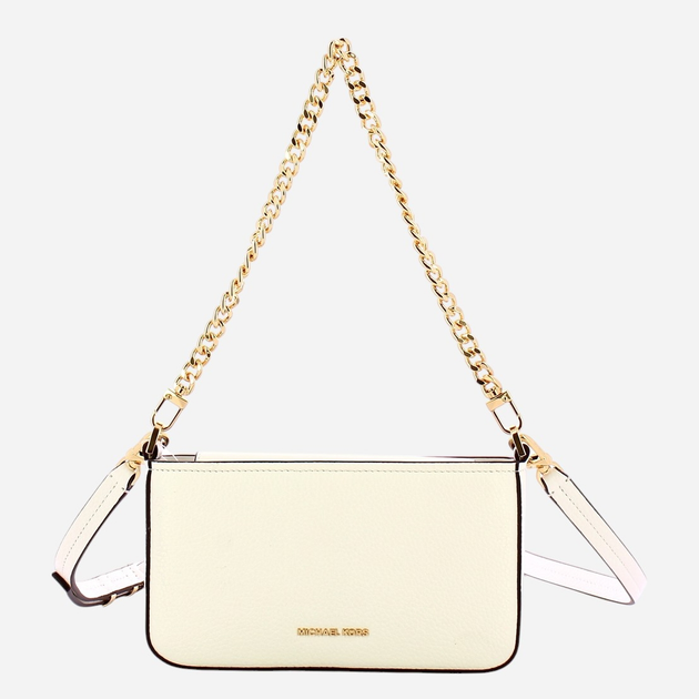 Torebka crossbody damska skórzana Michael Kors Bryant 32S5GYTU1L-085 Mleczna - obraz 1