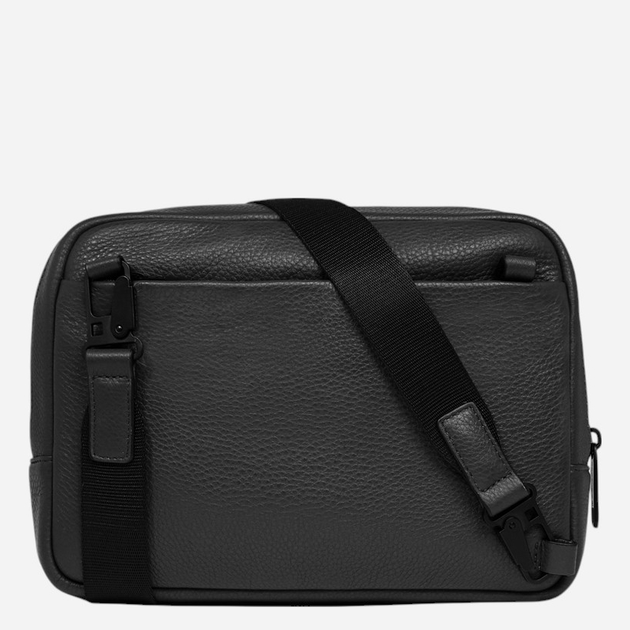 Torba przez ramię męska skórzana Piquadro CA6615S135/N Czarna - obraz 3
