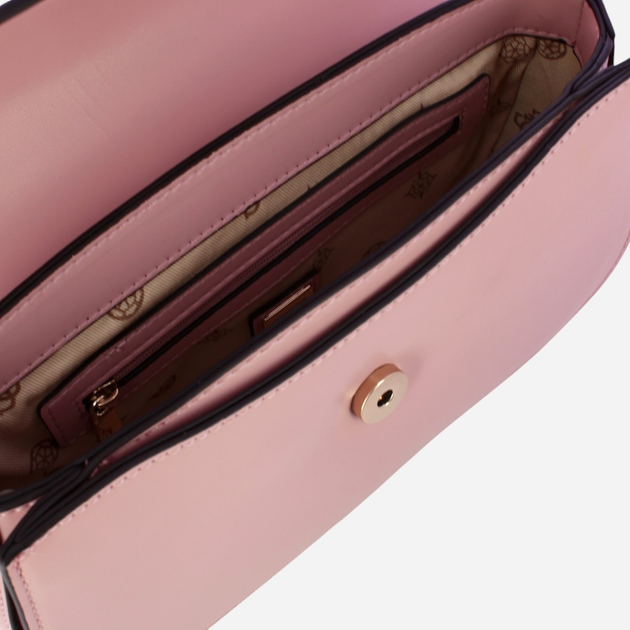 Сумка крос-боді через плече жіноча маленька Guess Daryna HWVG9493210-ROS Рожева (800070334902) - зображення 4