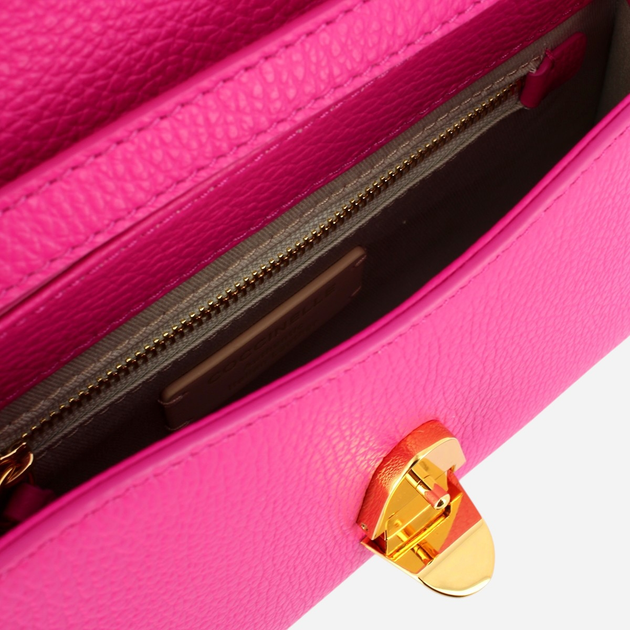 Torebka crossbody damska skórzana Coccinelle Dew E1QTF120301-P48 Różowa - obraz 4