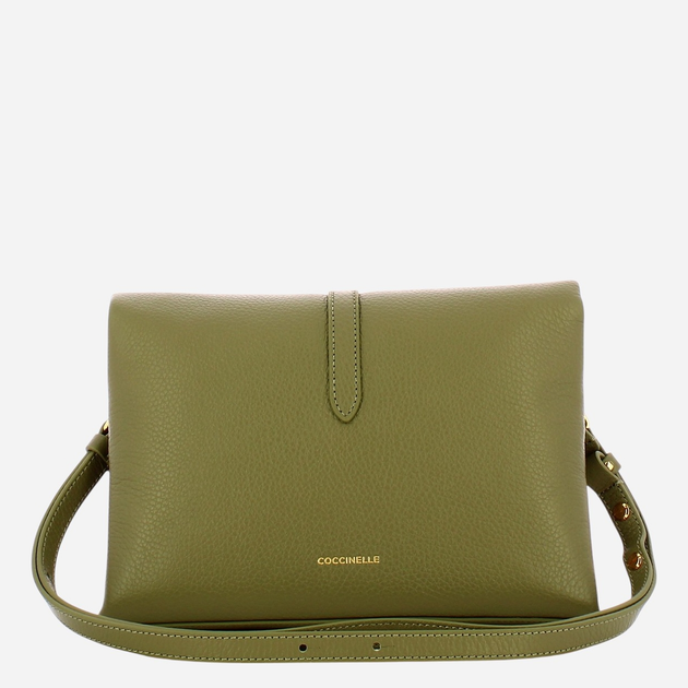 Torebka crossbody damska skórzana Coccinelle Dorian E1RCK120201-G35 Zielona - obraz 2