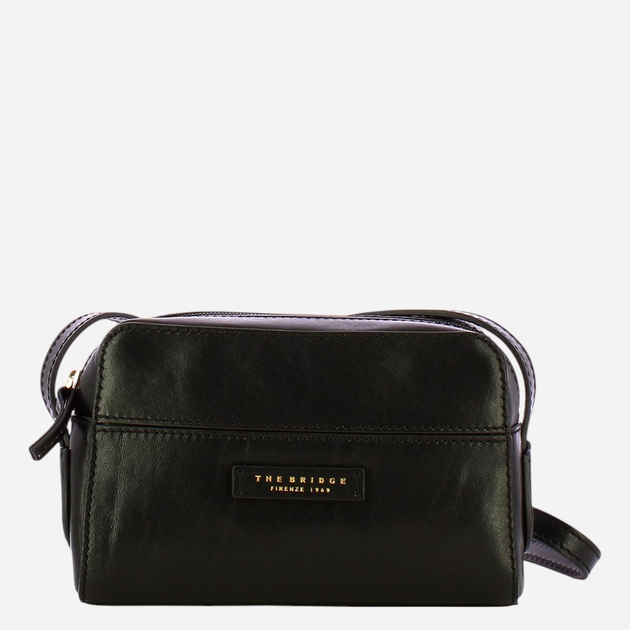 Torebka crossbody damska skórzana The Bridge Elettra 44670501-30 Czarna - obraz 1