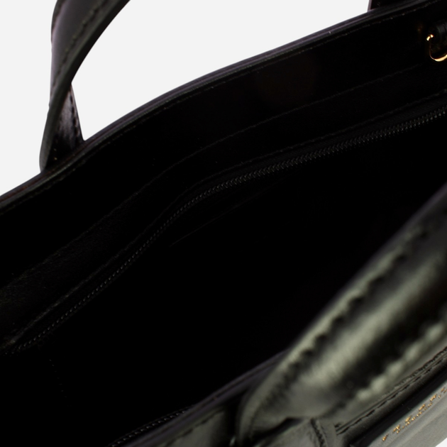 Torebka crossbody damska skórzana The Bridge Elettra 44673501-30 Czarna - obraz 5
