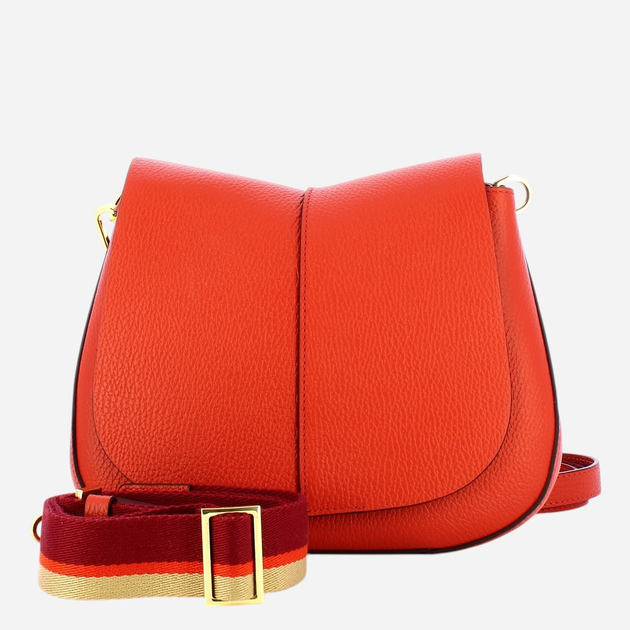 Torebka crossbody damska skórzana Gianni Chiarini Helena BS-6036/COMM-GRN-NA-13618 Pomarańczowa - obraz 1