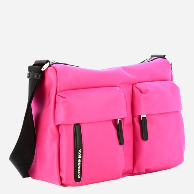 Torebka crossbody damska materiałowa Mandarina Duck Hunter P10VCT18-15T Różowa - obraz 3