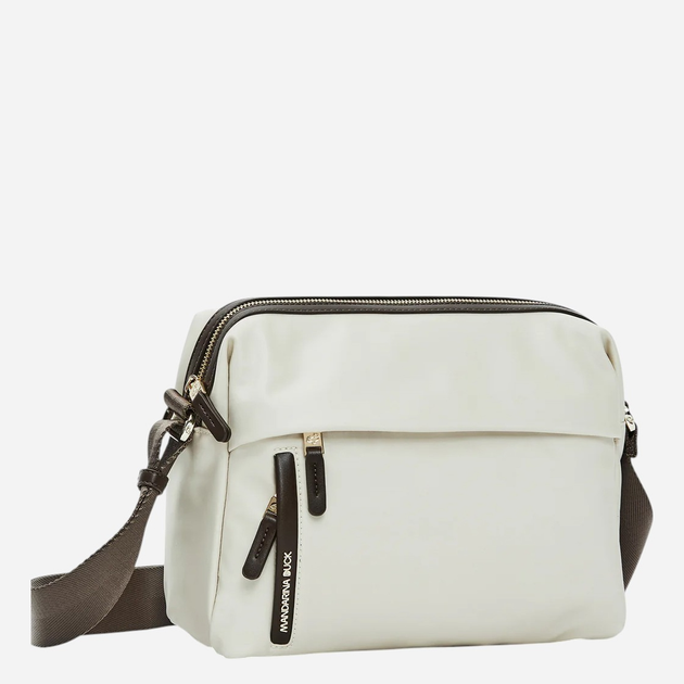 Torebka crossbody damska materiałowa Mandarina Duck Hunter P10VCT19-09E Biała - obraz 3
