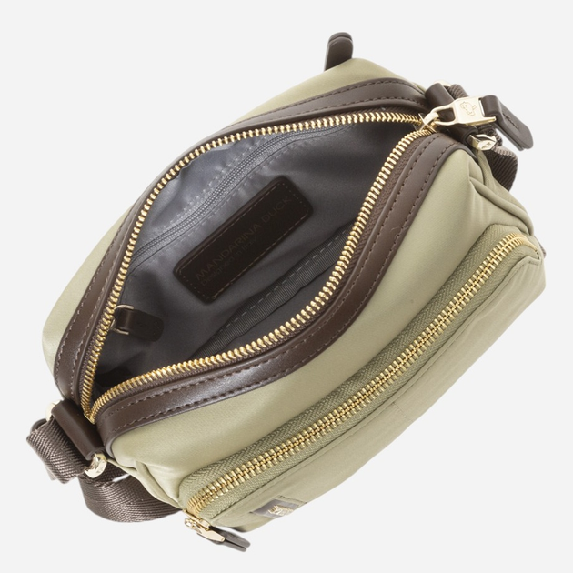 Torebka crossbody damska materiałowa Mandarina Duck Hunter P10VCT38-A35 Zielona - obraz 4