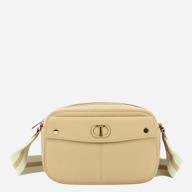 Сумка крос-боді через плече жіноча маленька Twinset I\'M Not A Lady 251TB7044-12145 Бежева (800070340194) - зображення 1