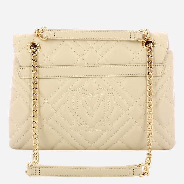 Сумка крос-боді через плече жіноча середня Love Moschino JC4153PP1MLA0110 Молочна (800070339047) - зображення 2