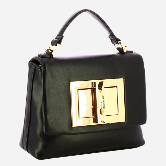 Сумка крос-боді через плече жіноча середня Love Moschino JC4161PP1MLM0000 Чорна (800070339014) - зображення 3
