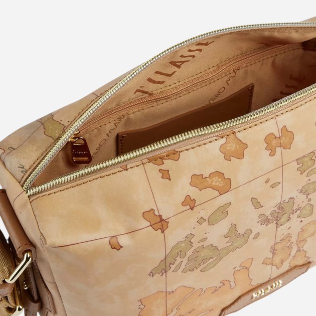 Torebka crossbody damska materiałowa 1A Classe LC02S578-0970 Brązowa - obraz 4
