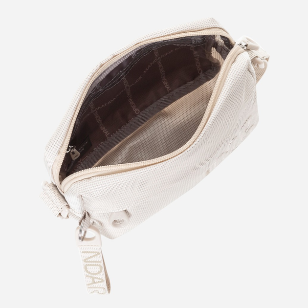 Torebka crossbody damska materiałowa Mandarina Duck P10QMT34-09E Biała - obraz 4