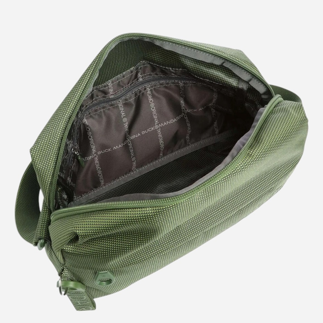 Torebka crossbody damska materiałowa Mandarina Duck P10QMTV8-812 Zielona - obraz 3