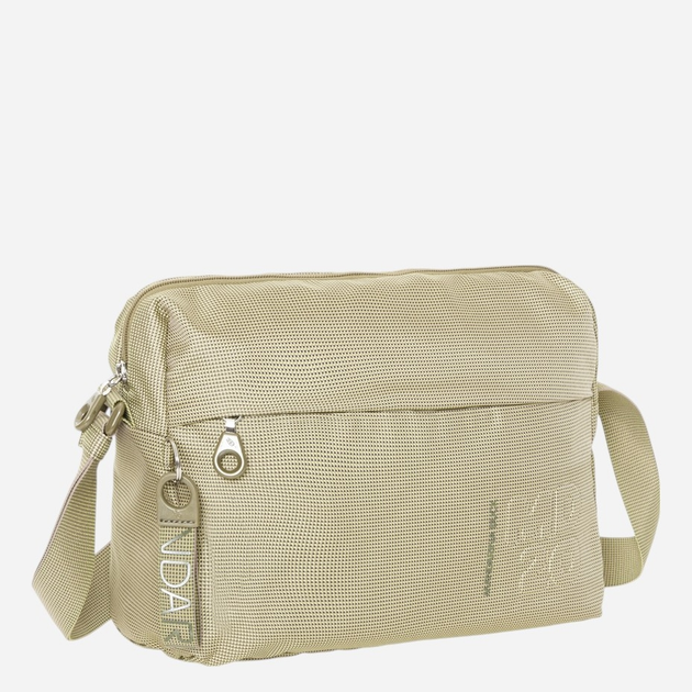 Torebka crossbody damska materiałowa Mandarina Duck P10QMTV8-A26 Jasnozielona - obraz 3
