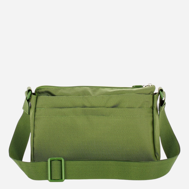 Сумка крос-боді через плече жіноча тканинна середня Mandarina Duck P10QMTX5-812 Зелена (800070343470) - зображення 2
