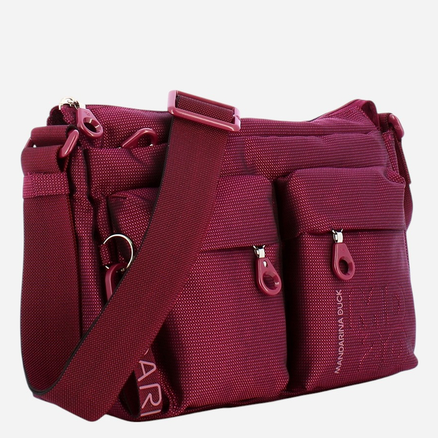 Torebka crossbody damska materiałowa Mandarina Duck P10QMTX5-A57 Fuksja - obraz 3