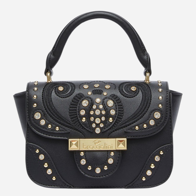 Torebka crossbody damska mini Braccialini Rock B18170-YY-100 Czarna - obraz 1